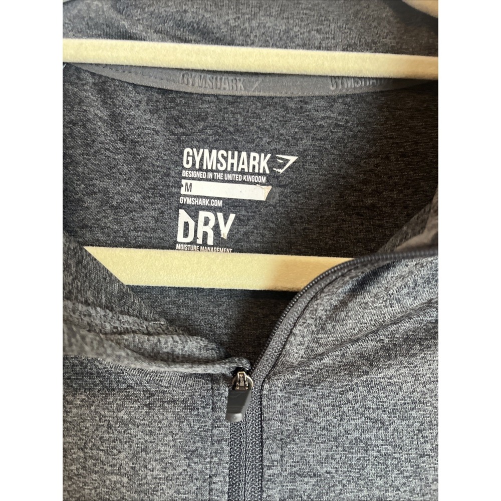 Gymshark Women's 1/4 Zip Athleisure Sporty Pullover With Neon Contrast Stitch - Picture 3 of 13